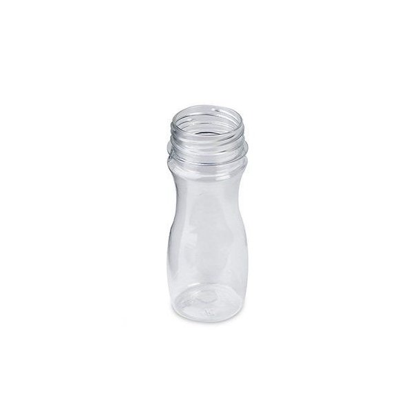 Бутылка 100 мл,без пробки, широкое горло,прозрачная (400шт/кор)
