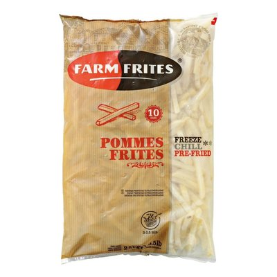 Картофель фри соломка 10мм 2,5кг/уп "Farm Frites"