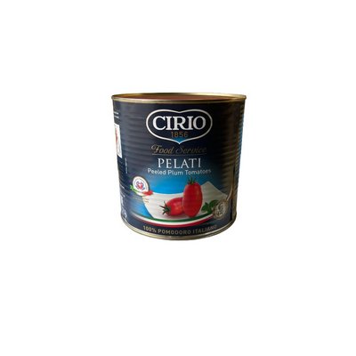 Томаты очищенные целые в том.соке "CIRIO PELATI" (2,500кг/шт ж/б)