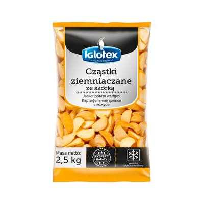Картофельные дольки в кожуре 2,5кг/уп "IGLOTEX" Польша