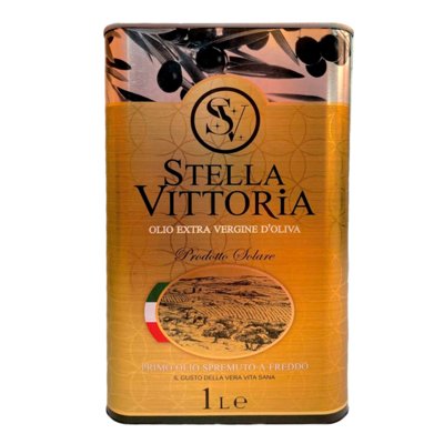 Масло оливковое Extra Virgin "Stella Vittoria" (1л ж/б)