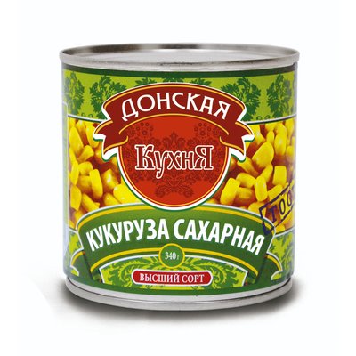 Кукуруза "Донская Кухня" (425мл/б)